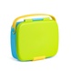 Ланч-бокс дитячий яскравого кольору контейнер для обідів зі столовими приборами в комплекті; Зелено-жовтий колір 7000201 фото 2