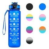 купити Мотивуюча пляшка для води з часовою шкалою BPA Free 1000мл