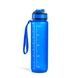 заказать Бутылка для воды мотивирующая, с временной шкалой, 1000 мл, BPA Free, Синий в интернет магазине Tidivi.shop 3
