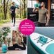 заказать TKK, спортивная бутылка для воды с боковой ручкой, 1800 мл, тритан, голубая в интернет магазине Tidivi.shop 6