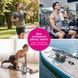 заказать TKK, спортивная бутылка для воды с ручкой для переноски, 1000 мл, тритан, салатовая в интернет магазине Tidivi.shop 8