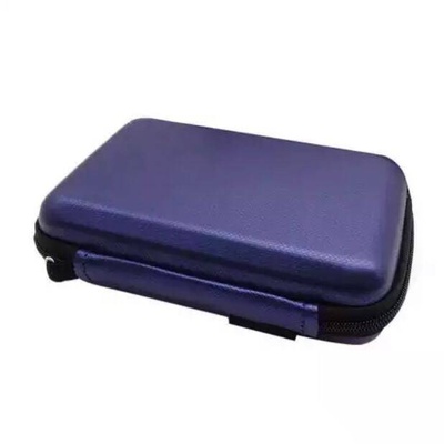 Органайзер для гаджетів і проводів на блискавці формований 16×10,5×4,6 см синій колір 604594 фото