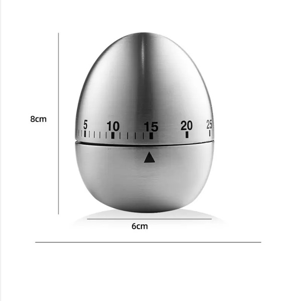 Кухонний механічний таймер; у вигляді Яйця 700115 фото