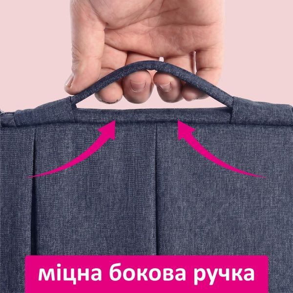 купить Сумка для ноутбука однотонная с двумя молниями по длине, для устройства до 15,6"