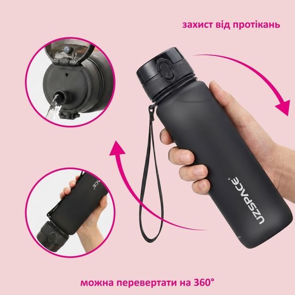 купити Повсякденна пляшка для води 1000мл, матова; 2 кольори