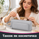 замовити Пенал для канцелярії, із зовнішньою кишенею, на блискавці, сірий в інтернет-магазині Tidivi.shop 7