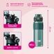 заказать TKK, спортивная бутылка для воды с резиновым держателем для руки, 600 мл, тритан, зеленая в интернет магазине Tidivi.shop 6